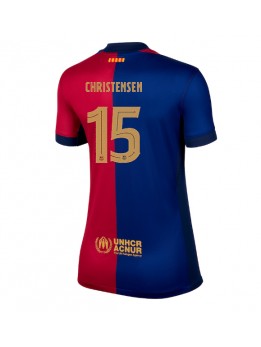 Barcelona Andreas Christensen #15 Heimtrikot für Frauen 2024-25 Kurzarm